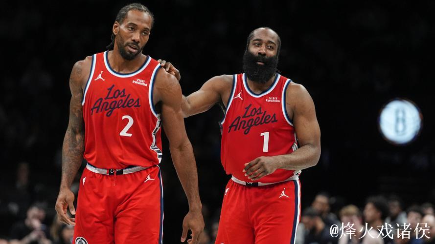 快船121-105轻取篮网 哈登31+4+6伦纳德26分 快船121-105轻取篮网 哈登31+4+6伦纳德26分